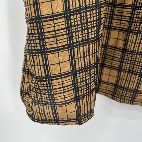 EVEREVE NWT Allison Joy Ryan Plaid Lace Cami Tank // M - Picture 5 of 8